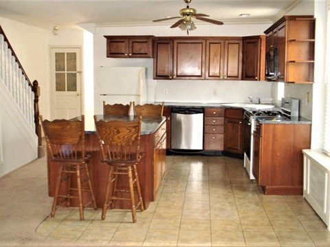 Floor plan for 2 beds, 2 baths