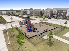 Waterloo apartment for rent - Play Area View at Union at North Crossing, Iowa, 50703