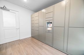 Cedar Rapids apartment for rent - Locker room  at Union at Wiley, Iowa, 52404