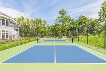 Pickleball court