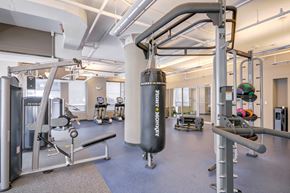 Baltimore apartment for rent - Gym at 222 Saratoga, Maryland, 21202