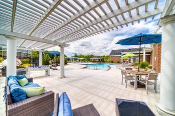 Clubhouse with a pool
