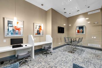 Newly renovated business center