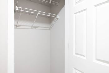 A white door
