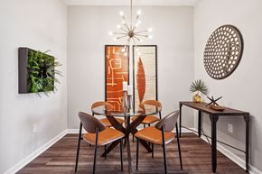 Hempstead apartment for rent - a dining room with a table and chairs at Metro 303, Hempstead, 11550