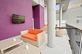 Oversized private patios & balconies
