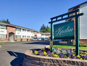 Beaverton apartment for rent - Kristin Apartments Sign