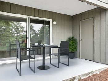 Private patio or balcony