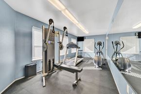 Tigard apartment for rent - Fitness Area at Hampton Park Apartments, Tigard, OR