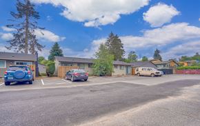 Portland apartment for rent - Harrison Square Apartments  Parking Lot