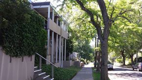 Portland apartment for rent - Kalani Apartments Sidewalk