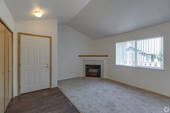 <B>fireplace:</b>  cozy up by the fire during portland’s cold months.