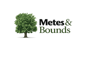 Richfield apartment for rent - A tree is pictured next to the words "Metes & Bounds".