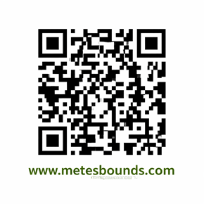 Richfield apartment for rent - A QR code is displayed on a white background with the website address www.metesbounds.com underneath it.
