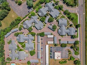 Cottage Grove apartment for rent - Arial photo of a Townhome Development