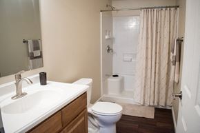Akron apartment for rent - Akron OH apartment rentals Redwood Akron bathroom