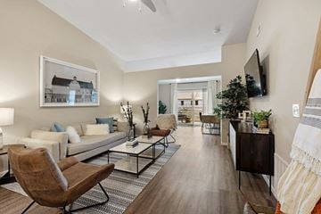 Ankeny apartment for rent - a living room with a couch and a tv