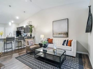 Medina apartment for rent - a living room with a couch and a table