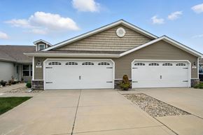 Danville apartment for rent - A house with two garages and a driveway.