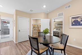 Kannapolis apartment for rent - A dining room with a table and chairs.