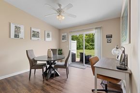Pickerington apartment for rent - A dining room with a table and chairs.