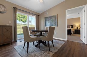 Westfield apartment for rent - A dining room with a table and chairs.