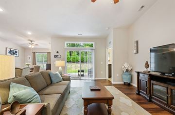 Union Township apartment for rent - a living room with a couch and a television