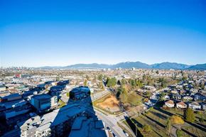 Burnaby apartment for rent - a view of a city from the roof of a building