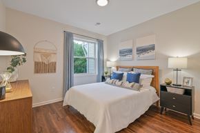 South Orange apartment for rent - a bedroom with a bed and a window