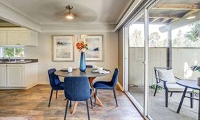 Fremont apartment for rent - dining area