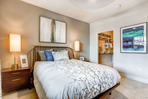 San Diego apartment for rent - Mira Mesa CA Apartments - Sofi Highlands Bedroom with Huge Walk-In Closet