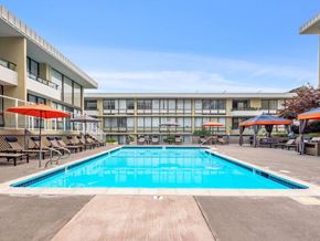Burlingame apartment for rent - heated swimming pool