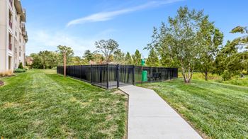 The preserve at ballantyne commons yard with fence and grass