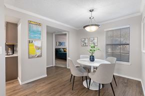 Plano apartment for rent - Elegant Dining Room at Wellington at Willow Bend, Plano, 75093