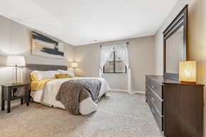 Maryland Heights apartment for rent - Bedroom Interior at Whisper Hollow Apartments, Maryland Heights, 63043
