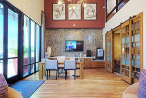 Phoenix apartment for rent - Clubhouse With Kitchen at Audere Apartments, Phoenix, AZ, 85016