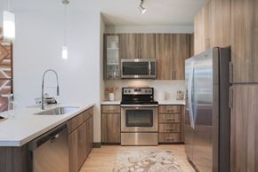 Phoenix apartment for rent - Fully Equipped Kitchen at Audere Apartments, Phoenix, AZ