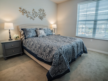 Spacious bedrooms available