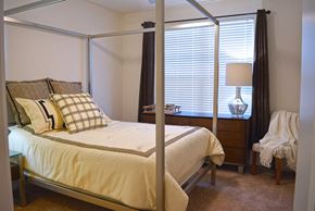 St. Louis apartment for rent - Model Bedroom at Vanguard Crossing, St. Louis