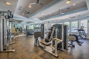Charlotte apartment for rent - Fitness Center With Modern Equipment at Parkside at South Tryon, Charlotte, NC