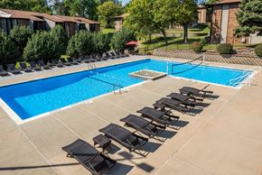 Maryland Heights apartment for rent - Pool View at Whisper Hollow Apartments, Maryland Heights, MO