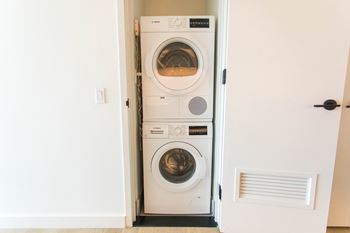 Washer and dryer in-unit
