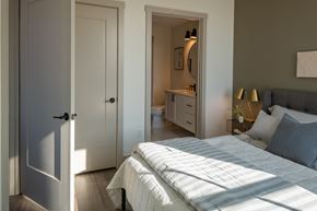 St Louis apartment for rent - Bedroom With Bathroom at The Nicholas, St Louis