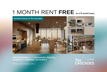 Vancouver apartment for rent - The Cascades