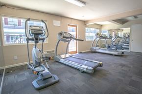 Van Nuys apartment for rent - van nuys ca Apartments cardio equipment in the fitness room at the village