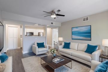Phoenix apartment for rent - a living room with couches and a coffee table