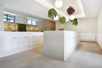 Mail room & secure package room