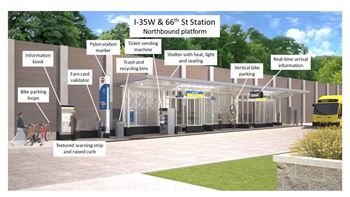 Easy access to rapid transit options