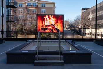 Outdoor movie screen