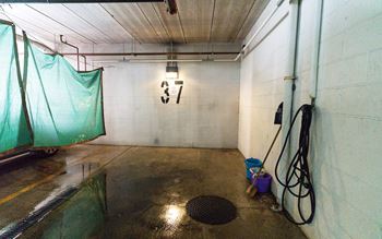 Car wash area